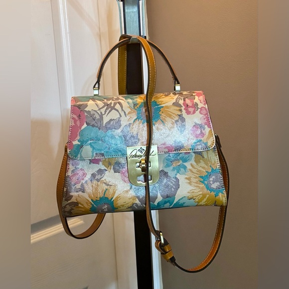 Patricia Nash Handbags - Patricia Nash “First Bloom” Floral Leather Satchel NWT